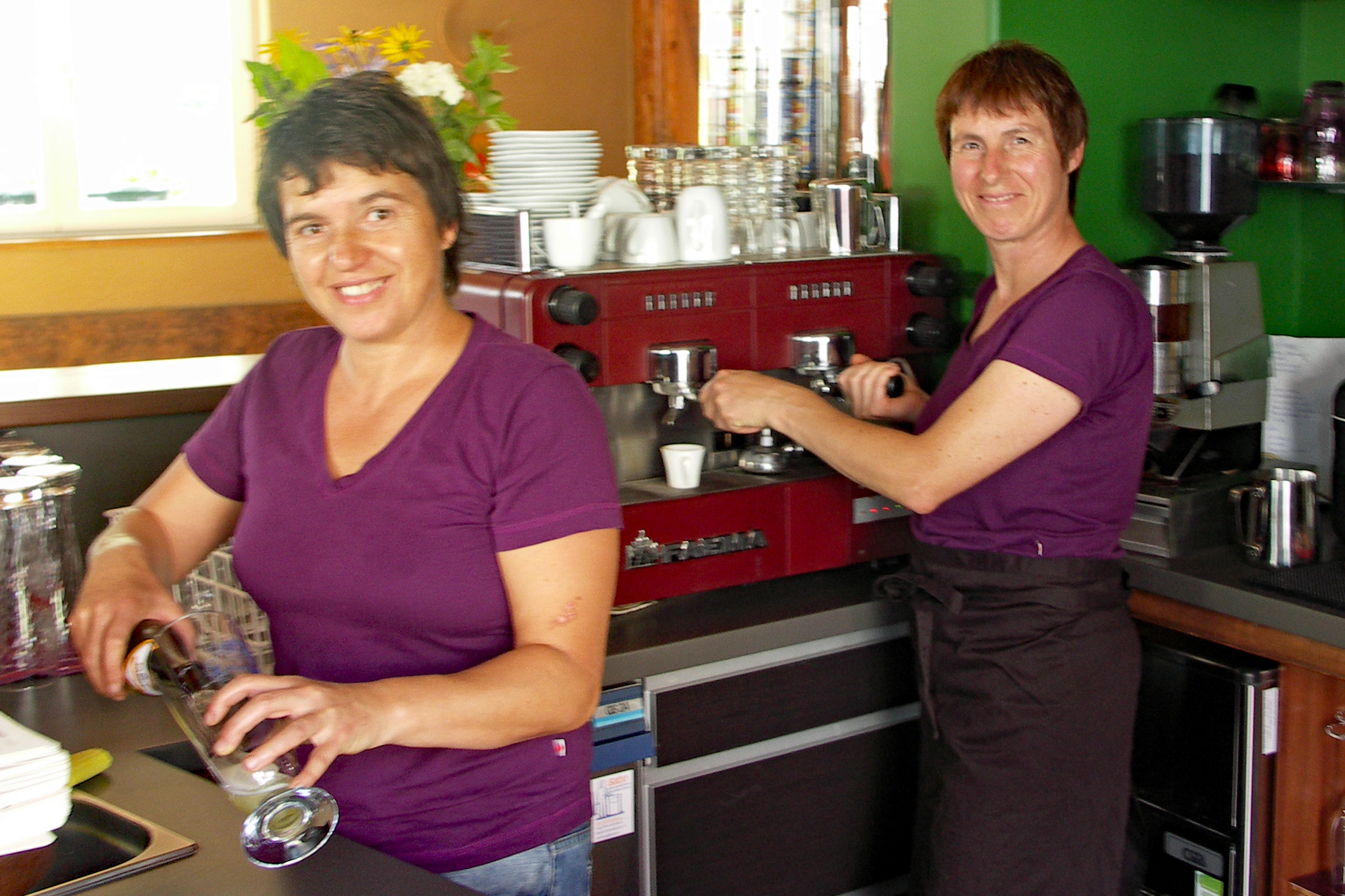 Beate Kunemann und Silvia Waßmer